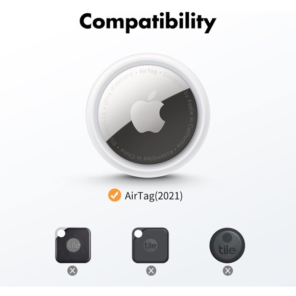 Unbreakcable Apple AirTag protectors 4 pack - Picture 4 of 5